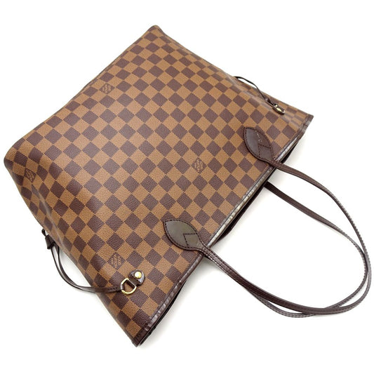 Louis Vuitton Damier Neverfull MM Tote Bag Ebene