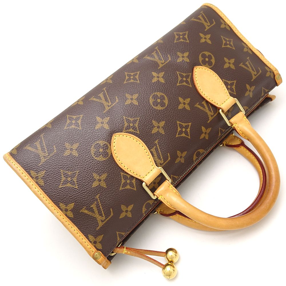 Louis Vuitton Monogram Popincourt  Handbag Brown