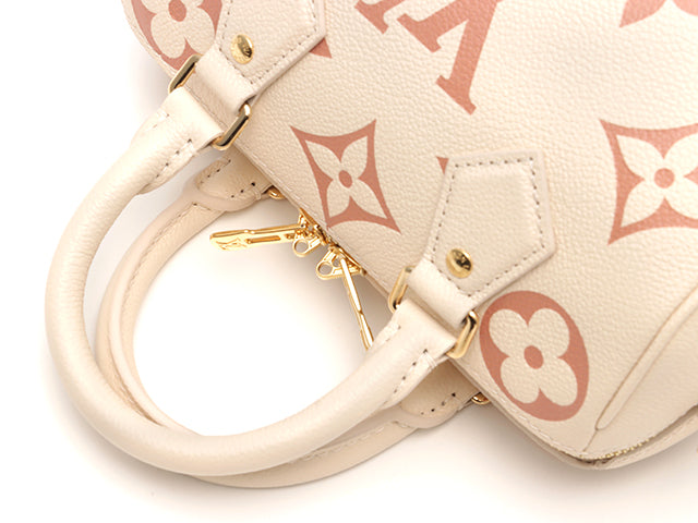 Louis Vuitton Speedy Bandouliere 20 Bicolor Monogram Implant