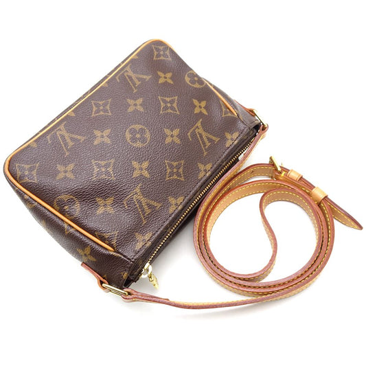 Louis Vuitton Monogram Viva Cite PM Crossbody Shoulder Bag Brown