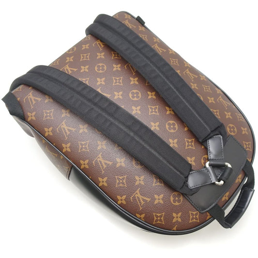 Louis Vuitton Josh Monogram Macassar Backpack Brown Black