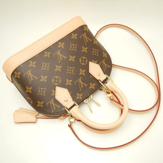 Louis Vuitton Monogram Alma BB Handbag Brown