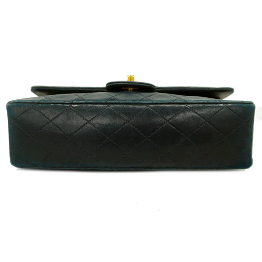 Chanel Shoulder Bag Matelasse Chain Lambskin Black