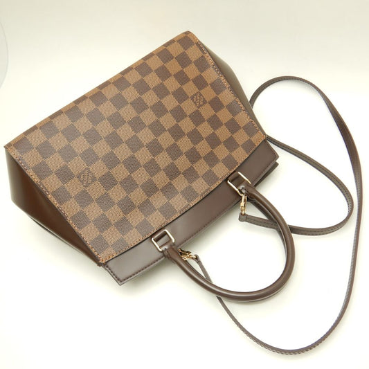 Louis Vuitton Damier Rivoli BB Handbag Brown