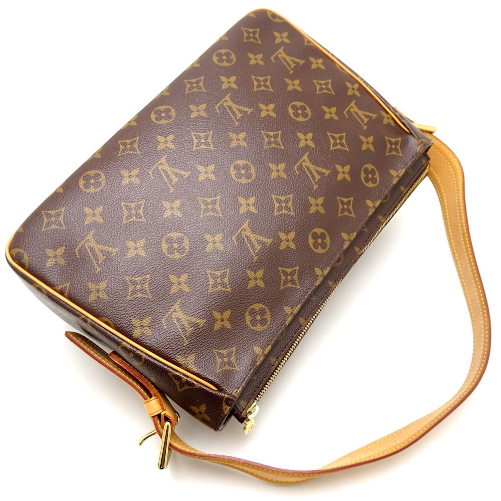 Louis Vuitton Monogram Viva Cite GM Shoulder Bag Brown