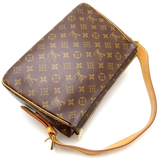 Louis Vuitton Monogram Viva Cite GM Shoulder Bag Brown
