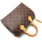 Louis Vuitton Monogram Speedy 25 Handbag Brown