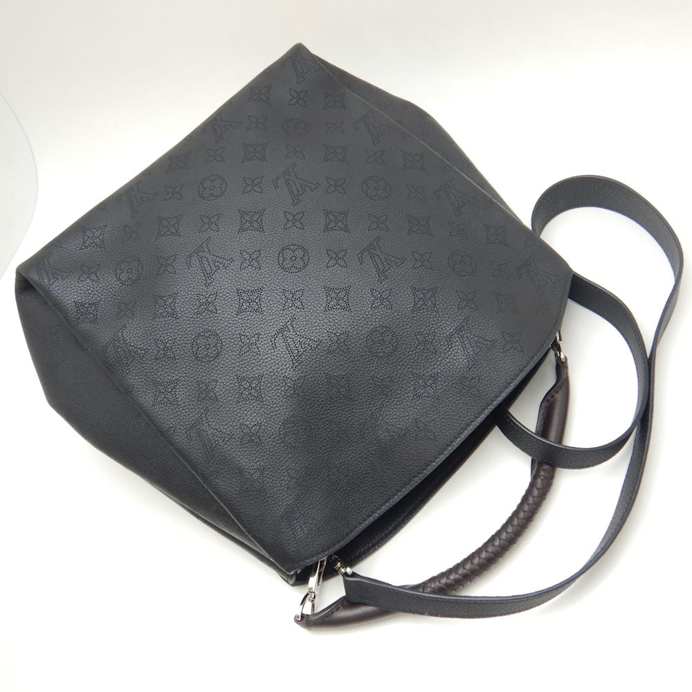 Louis Vuitton Mahina Babylon PM Shoulder Bag Noir Black
