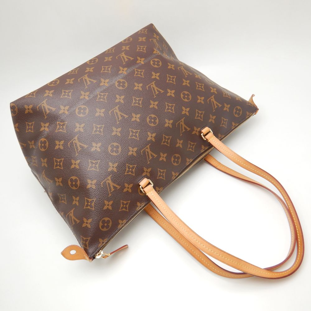 Louis Vuitton Monogram Jena MM Tote Bag Brown