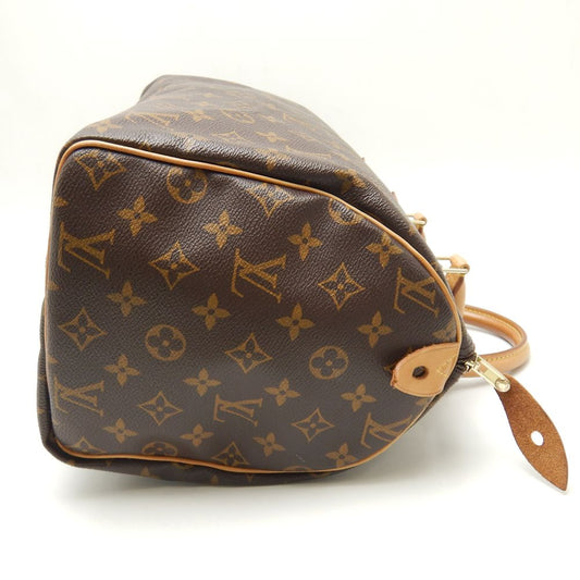 Louis Vuitton Monogram  Speedy 30 Handbag Brown