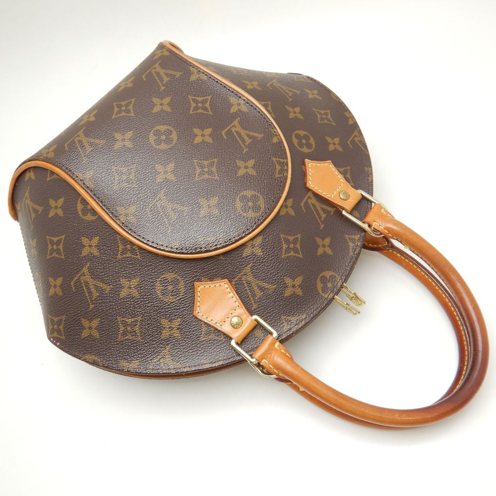 Louis Vuitton Monogram Ellipse PM Handbag Brown