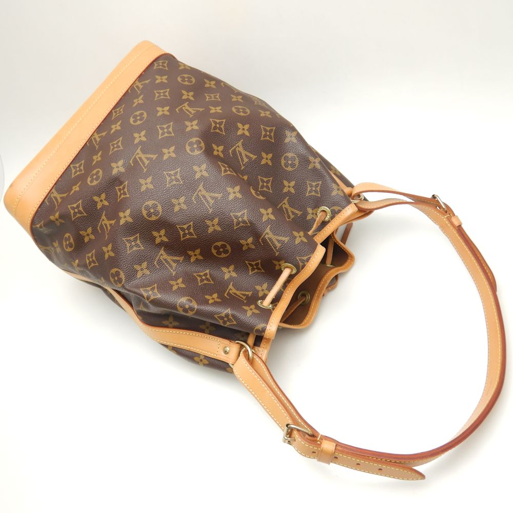 Louis Vuitton Monogram Shoulder Bag Brown