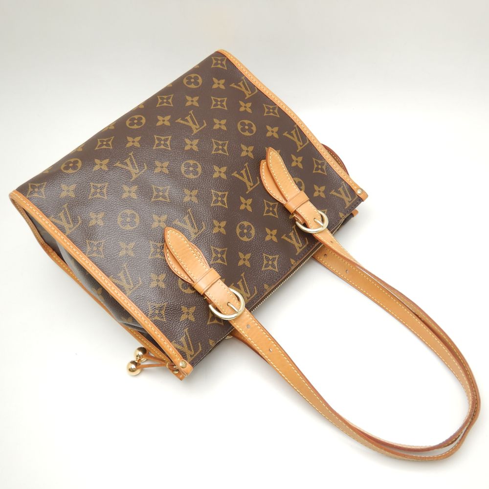 Louis Vuitton Monogram Popincourt Tote Bag Brown