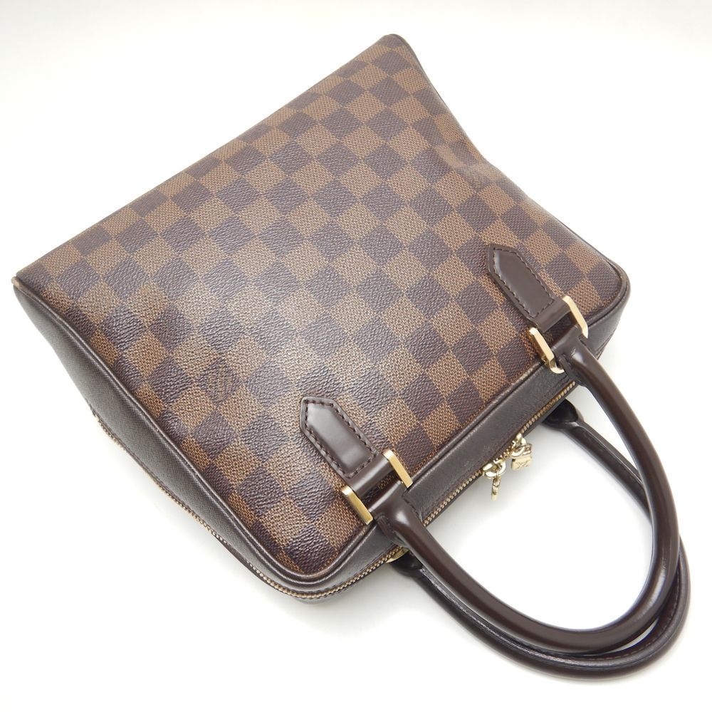 Louis Vuitton Damier Brera Handbag Brown