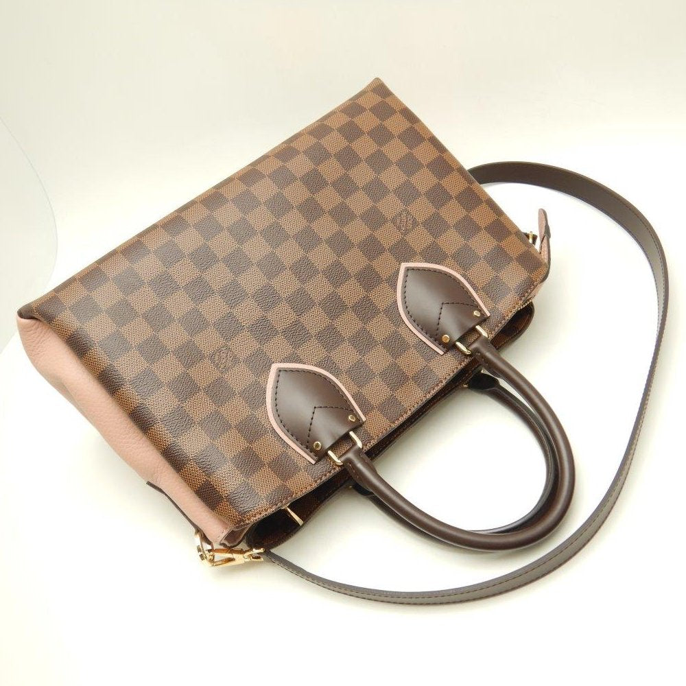 Louis Vuitton Damier Ebene Normandy Magnolia Shoulder Bag