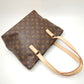 Louis Vuitton Monogram Cover Piano Tote Bag Brown