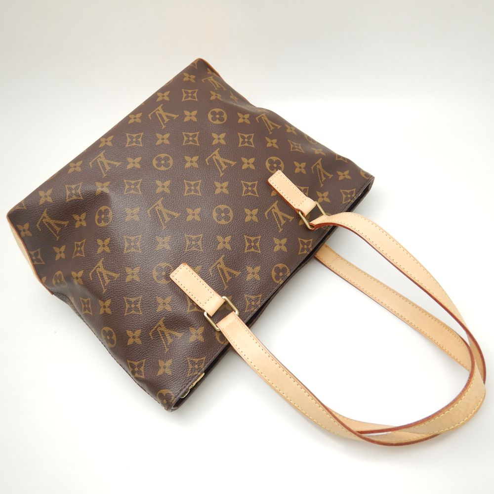 Louis Vuitton Monogram Cover Piano Tote Bag Brown