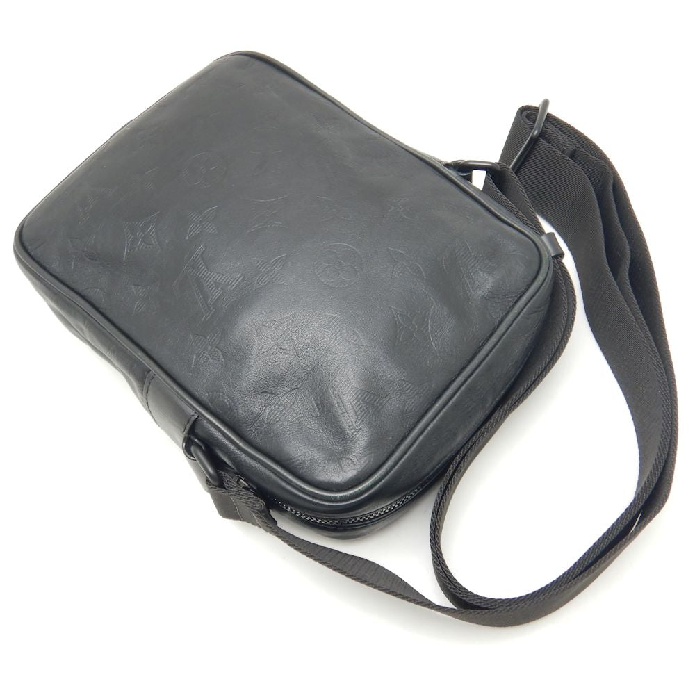 Louis Vuitton Danube PM Diagonal Shoulder Bag Monogram Shadow Noir