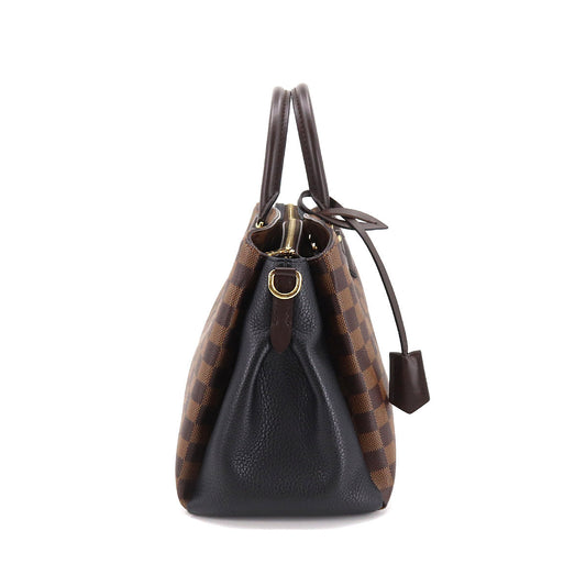 Louis Vuitton Damier Normandy 2 Way Hand Shoulder Bag Ebene Noir