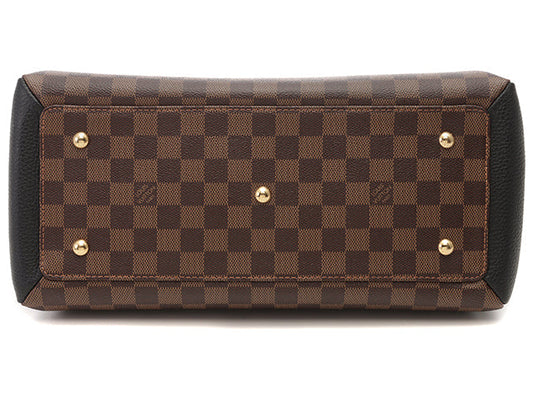 Louis Vuitton Normandy Handbag Damier Noir Black