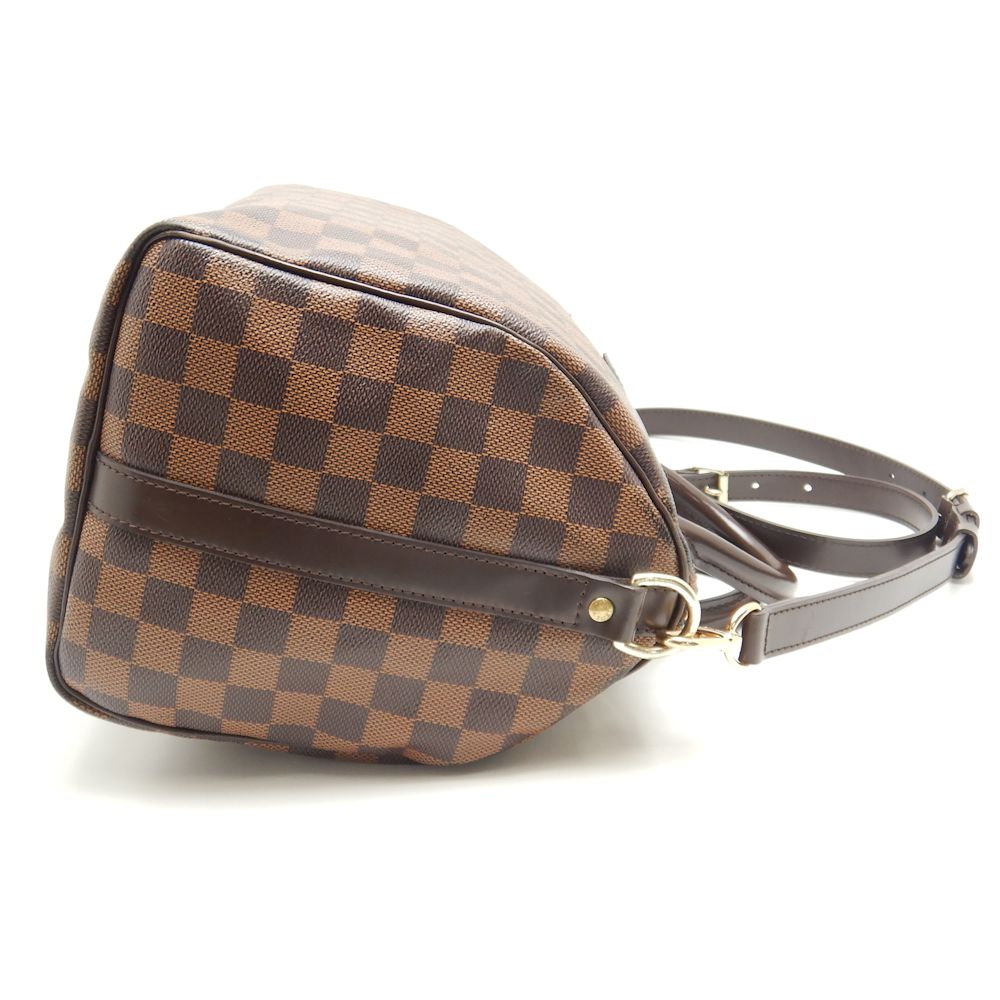 Louis Vuitton Damier Speedy Bandouliere 30 Handbag Brown