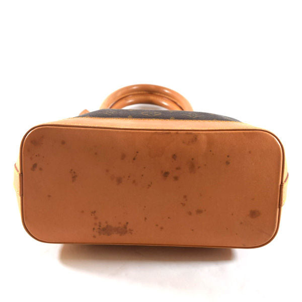 Louis Vuitton Lockit Monogram Handbag Brown