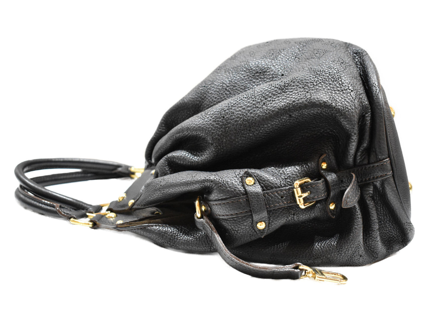 Louis Vuitton Mahina XL Handbag Black