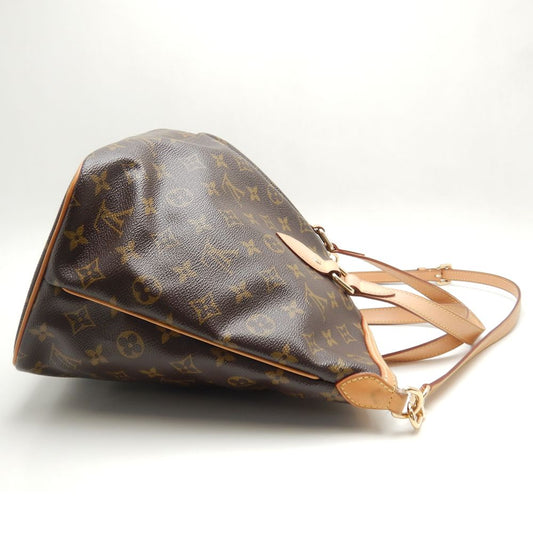 Louis Vuitton Monogram Palermo PM Tote Bag Brown