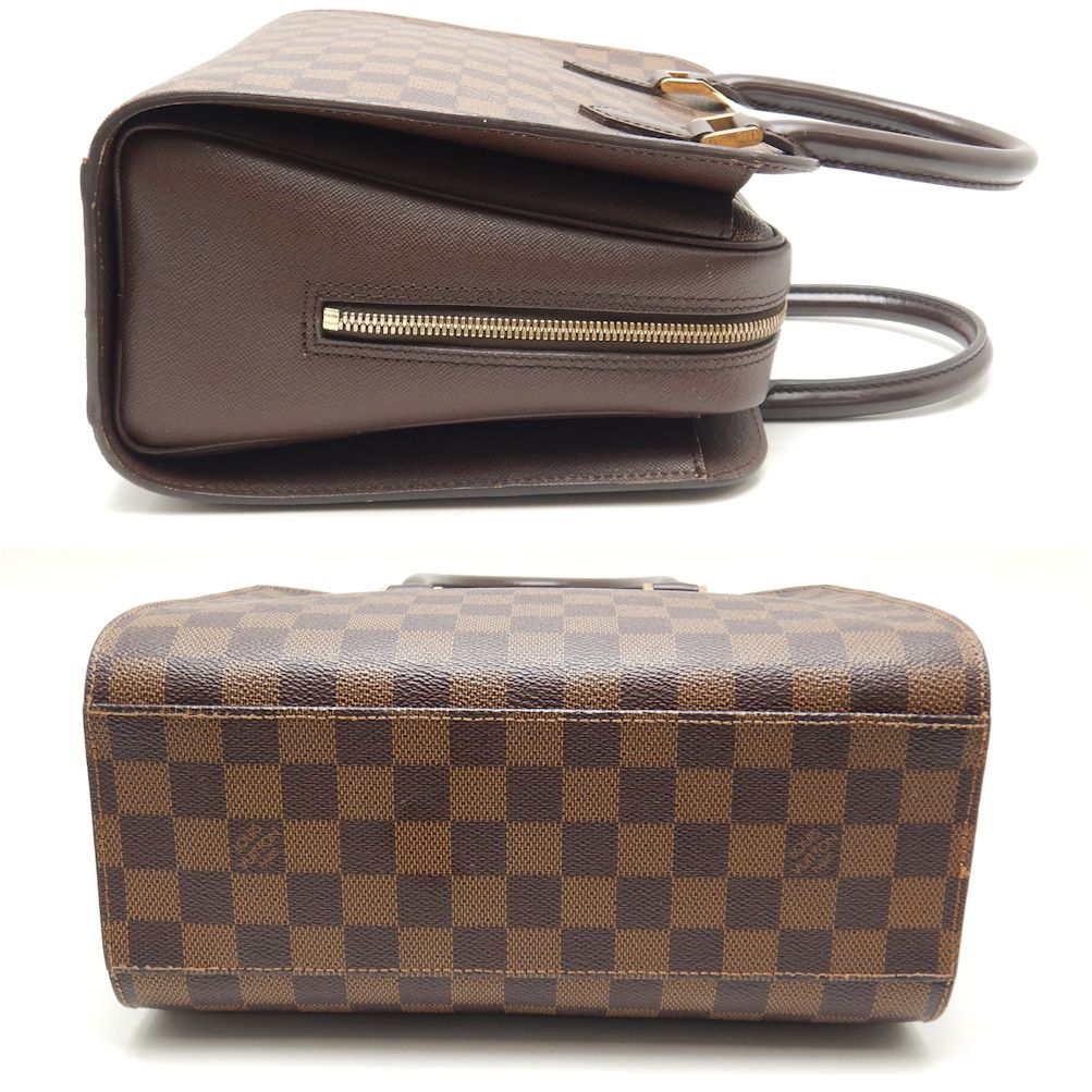 Louis Vuitton Damier Triana Handbag Ebene