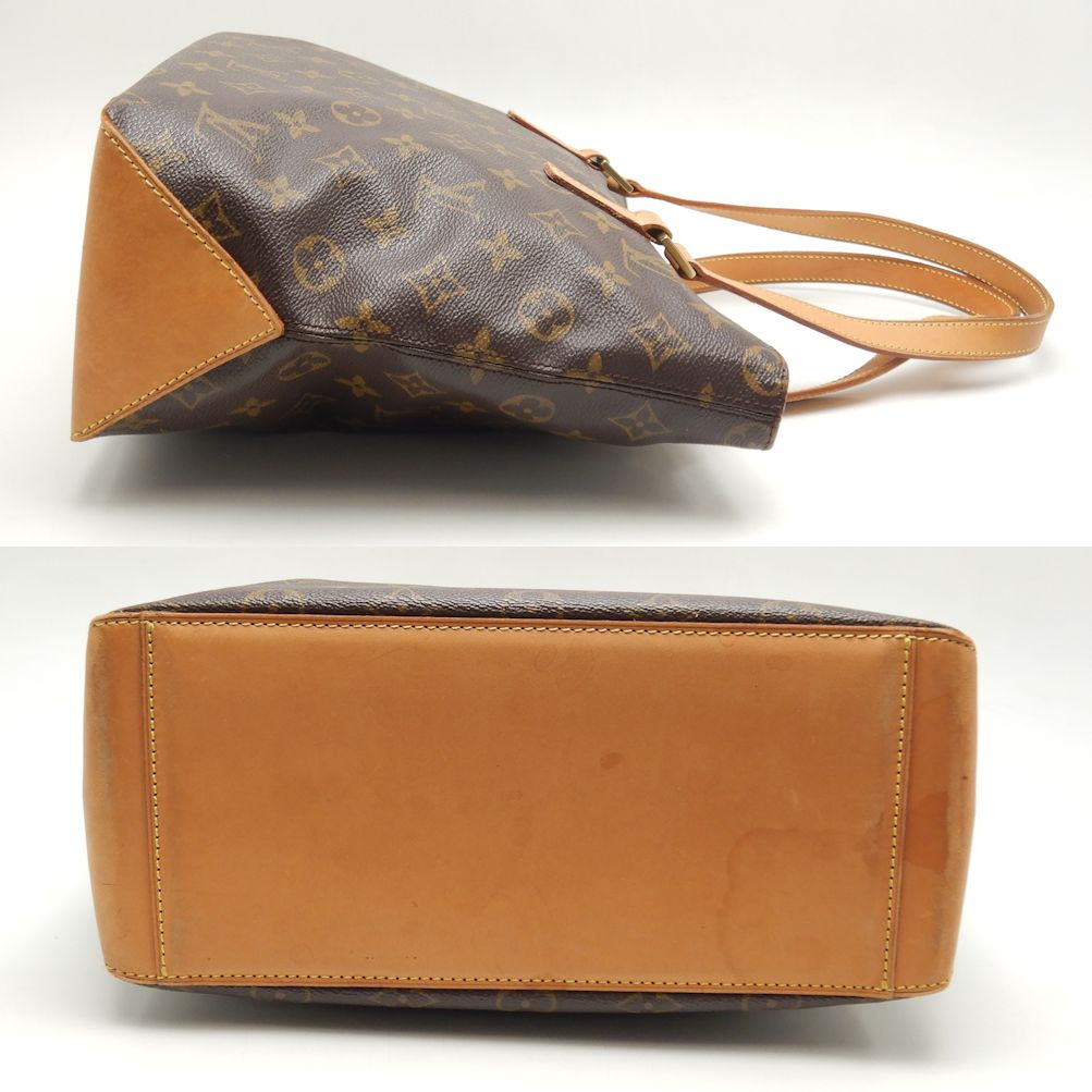 Louis Vuitton Monogram Tote Bag Brown