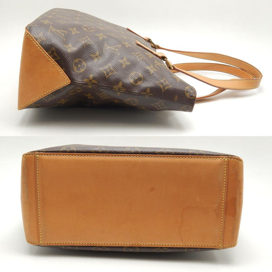 Louis Vuitton Monogram Tote Bag Brown