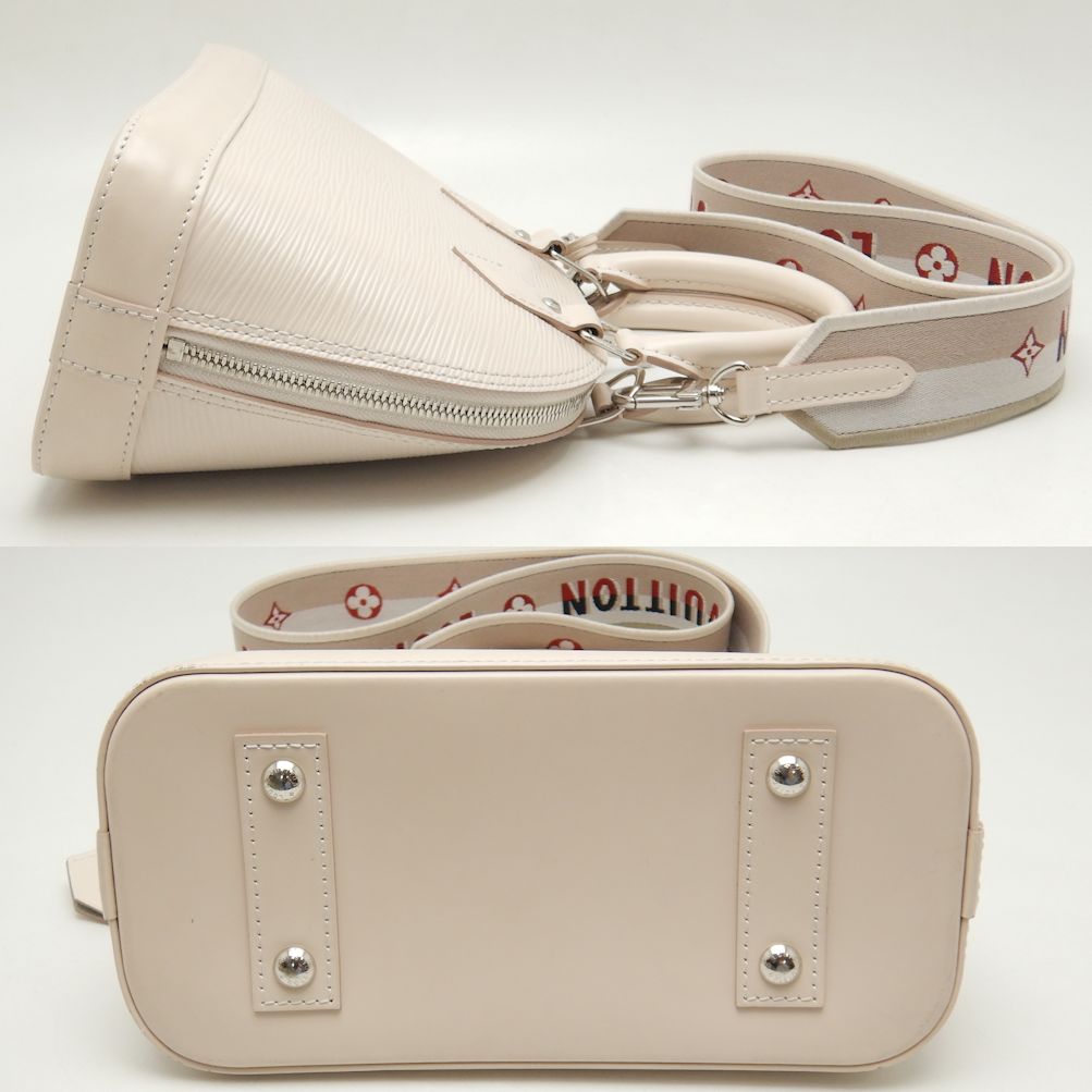 Louis Vuitton Epi Alma BB Handbag Quartz