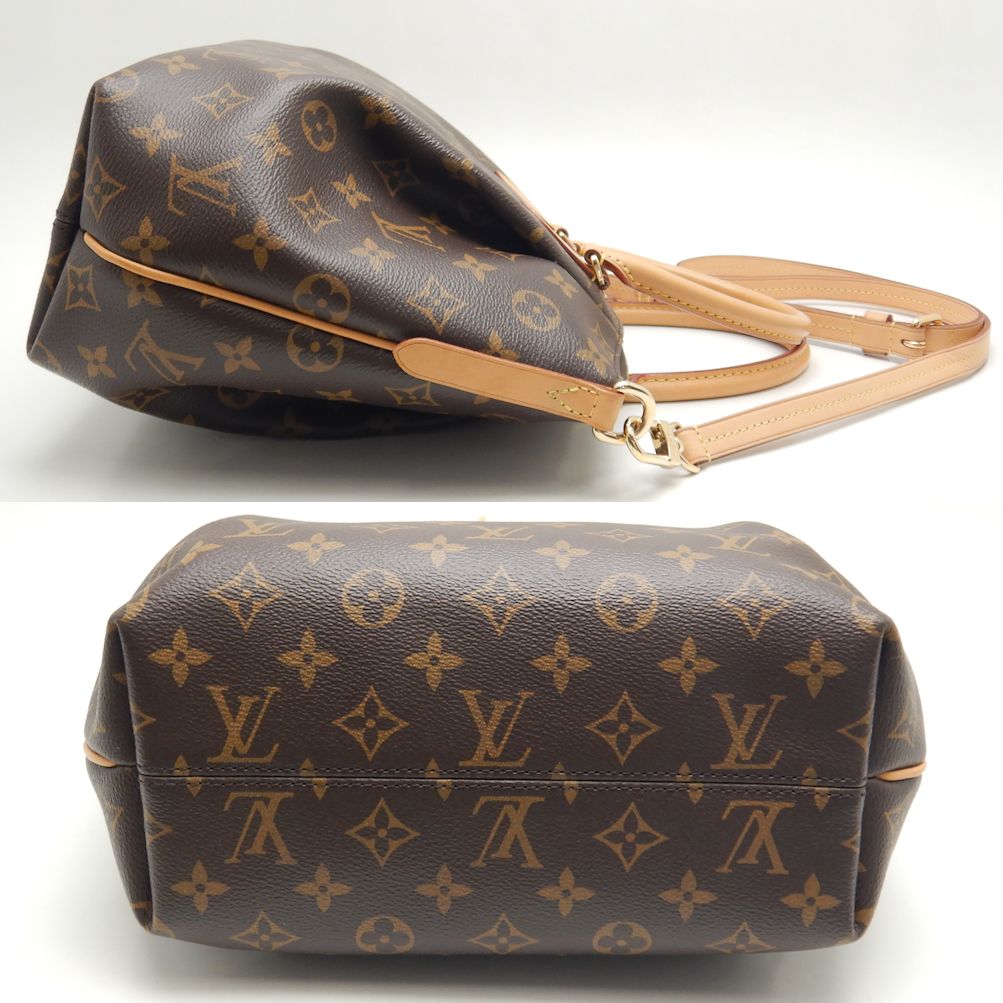 Louis Vuitton Monogram Turenne PM Handbag Brown
