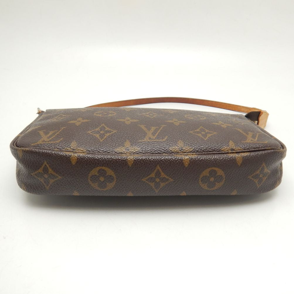 Louis Vuitton Monogram  Accessory Pouch Handbag Brown