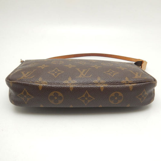 Louis Vuitton Monogram  Accessory Pouch Handbag Brown