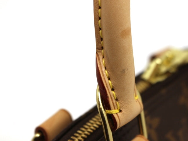 Louis Vuitton Alma BB Handbag Shoulder Bag Monogram