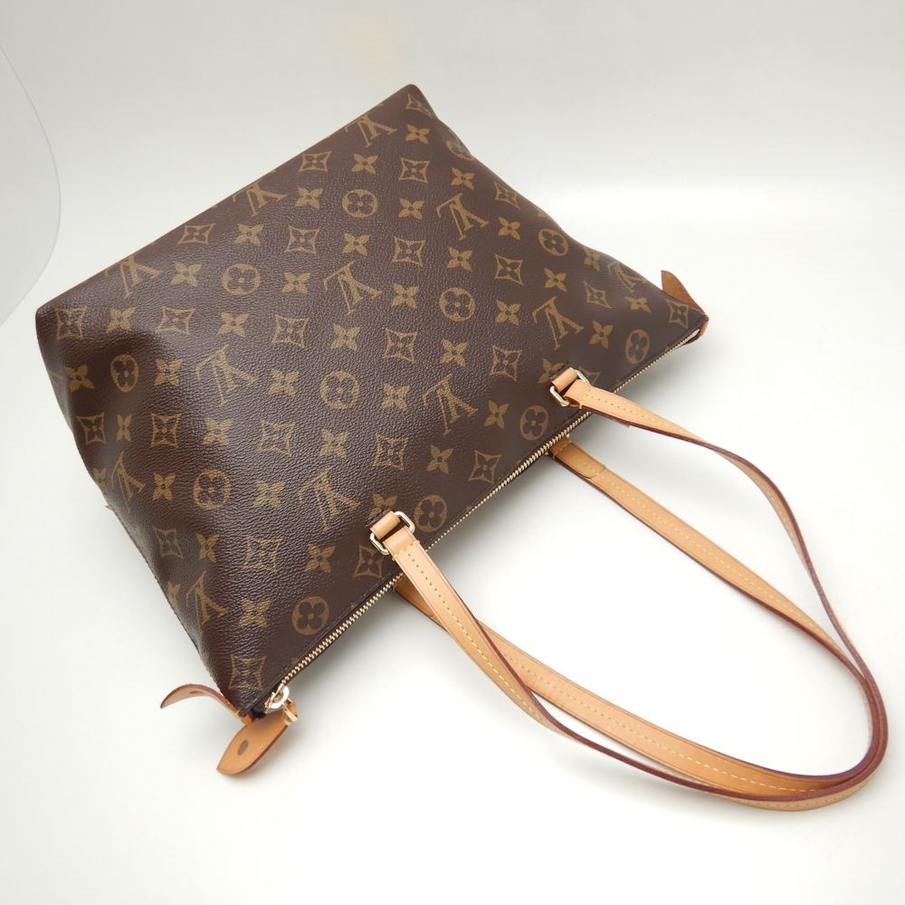 Louis Vuitton Monogram Shoulder Bag Tote Brown
