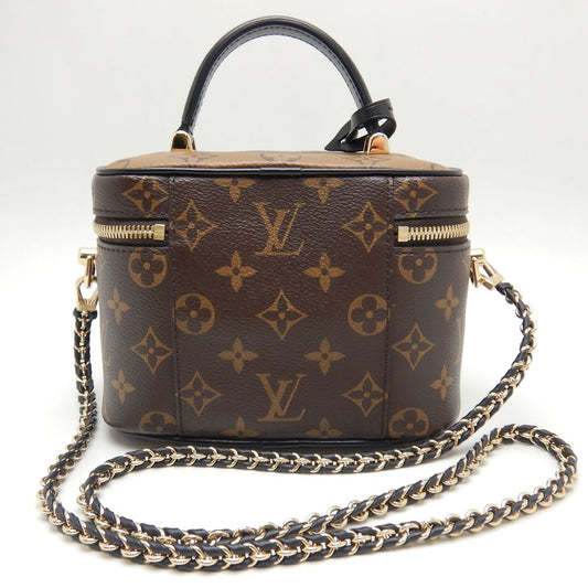Louis Vuitton Vanity PM Handbag Monogram Reverse Brown