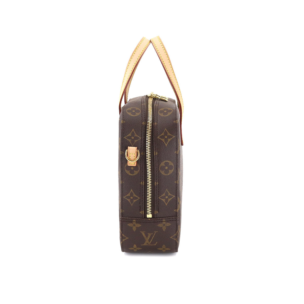 Louis Vuitton Monogram Spontini 2way Hand Shoulder Bag Brown