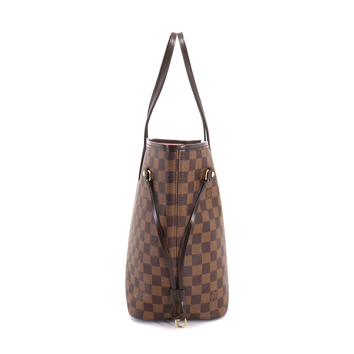 Louis Vuitton Damier Neverfull MM Tote Bag Ebene Rose Ballerine