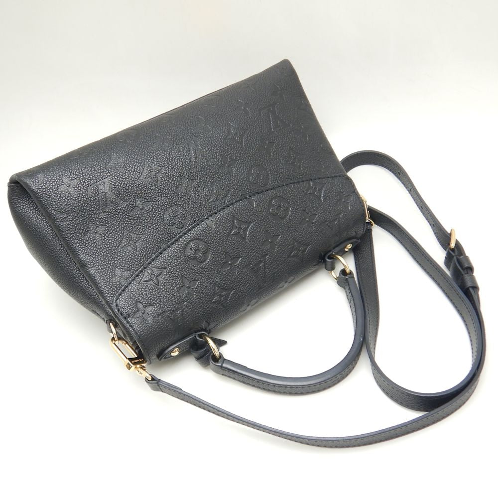Louis Vuitton Georges BB Handbag Emplant 2WAY Noir