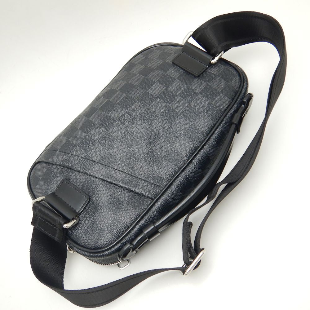 Louis Vuitton Damier Graphite Ambrel Waist Bag Black