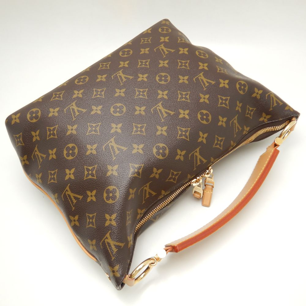 Louis Vuitton Monogram Sully PM Shoulder Bag Brown