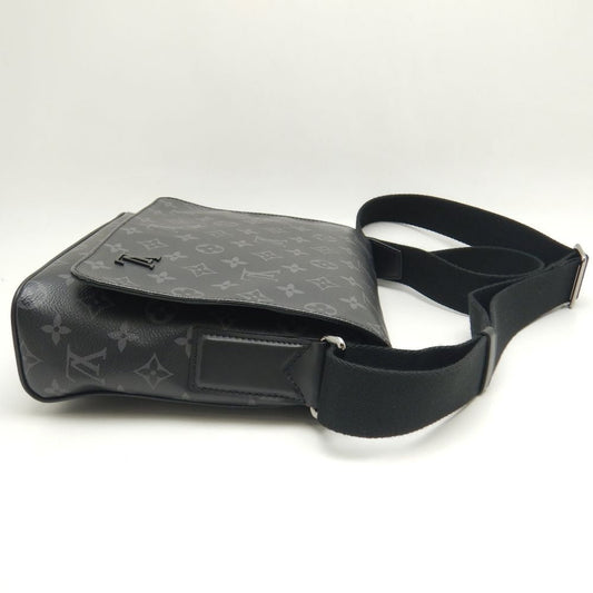 Louis Vuitton District PM Shoulder Bag Monogram Eclipse Black