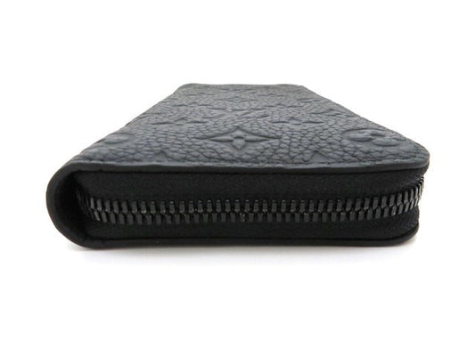 Louis Vuitton Long Wallet Zippy Wallet Vertical Taurillon Noir