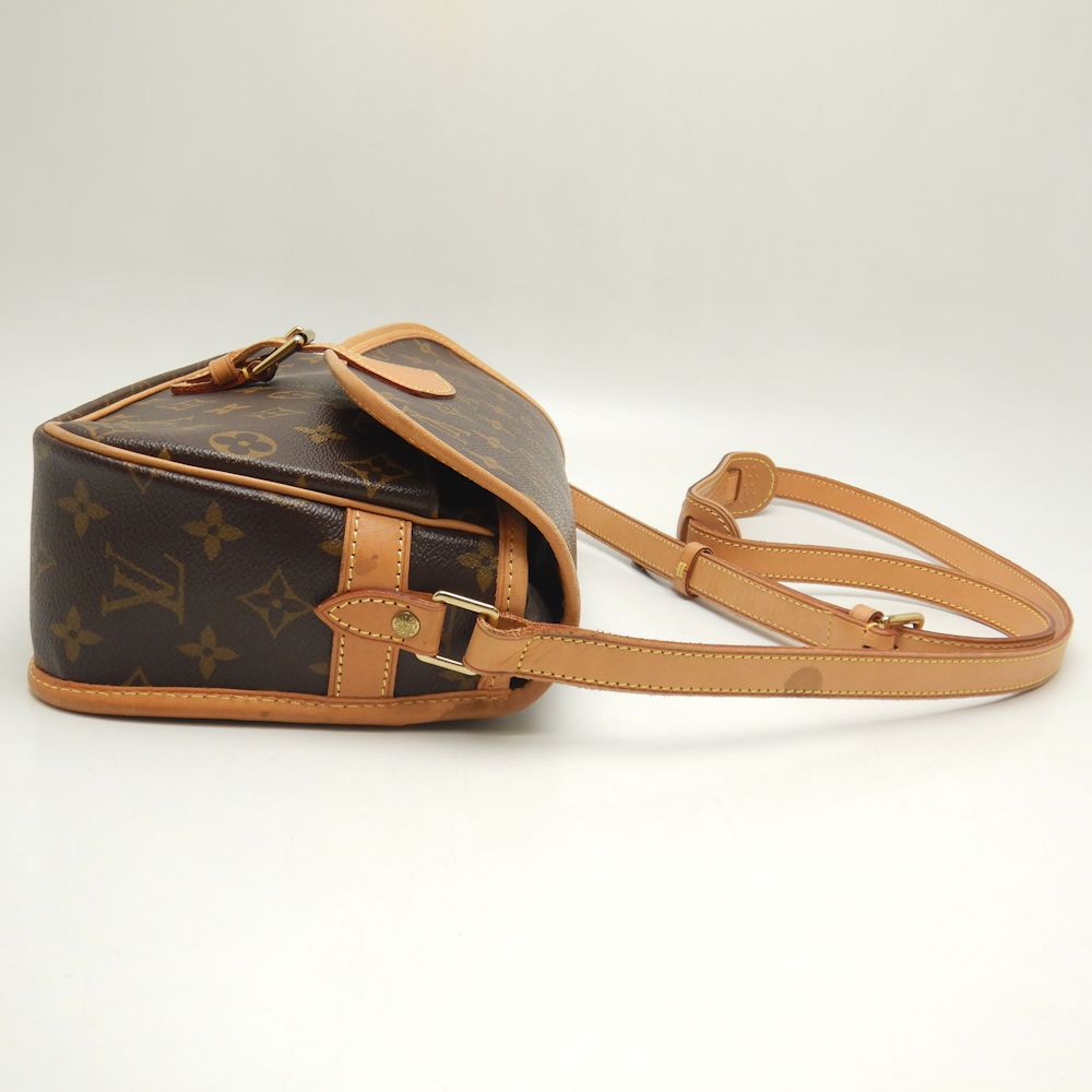 Louis Vuitton Monogram Sologne Shoulder Bag Brown