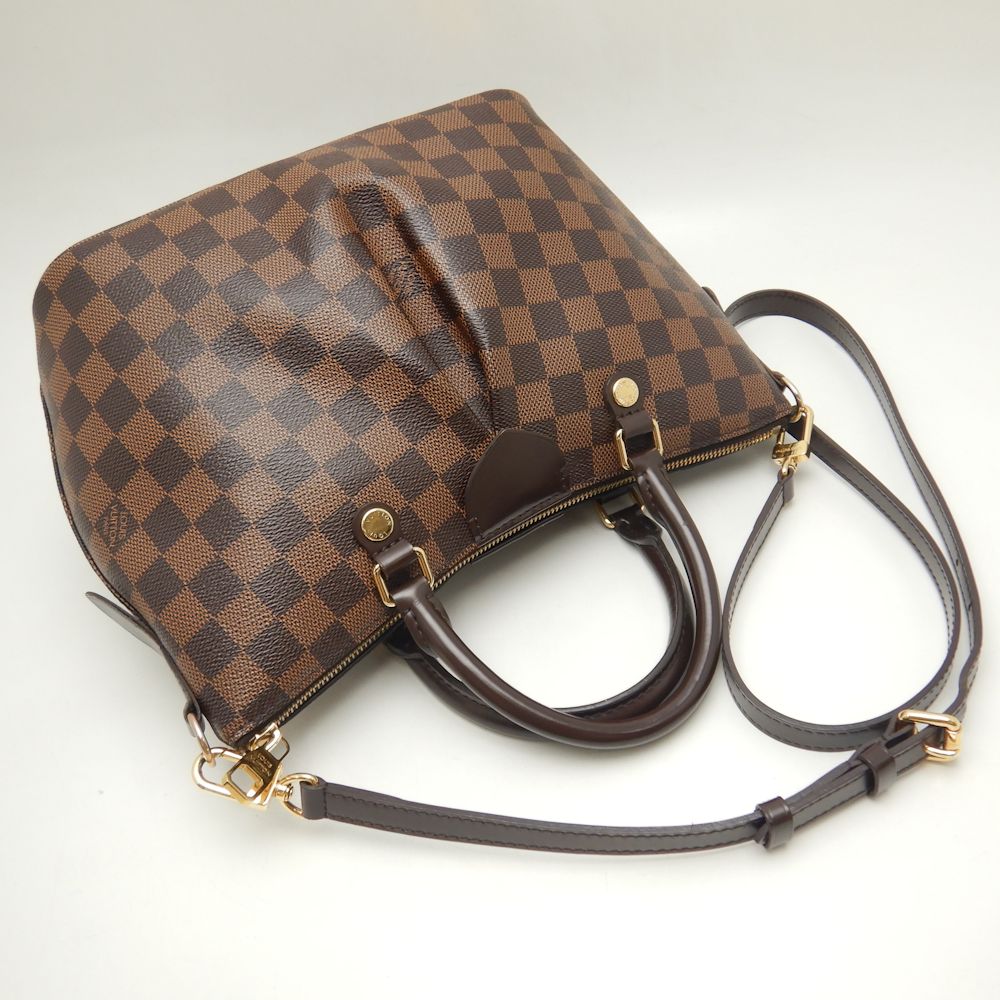 Louis Vuitton Damier Sienna PM Handbag Brown