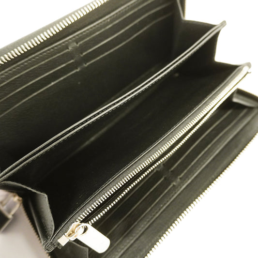 Louis Vuitton Long Wallet Monogram Python Zippy Wallet Noir