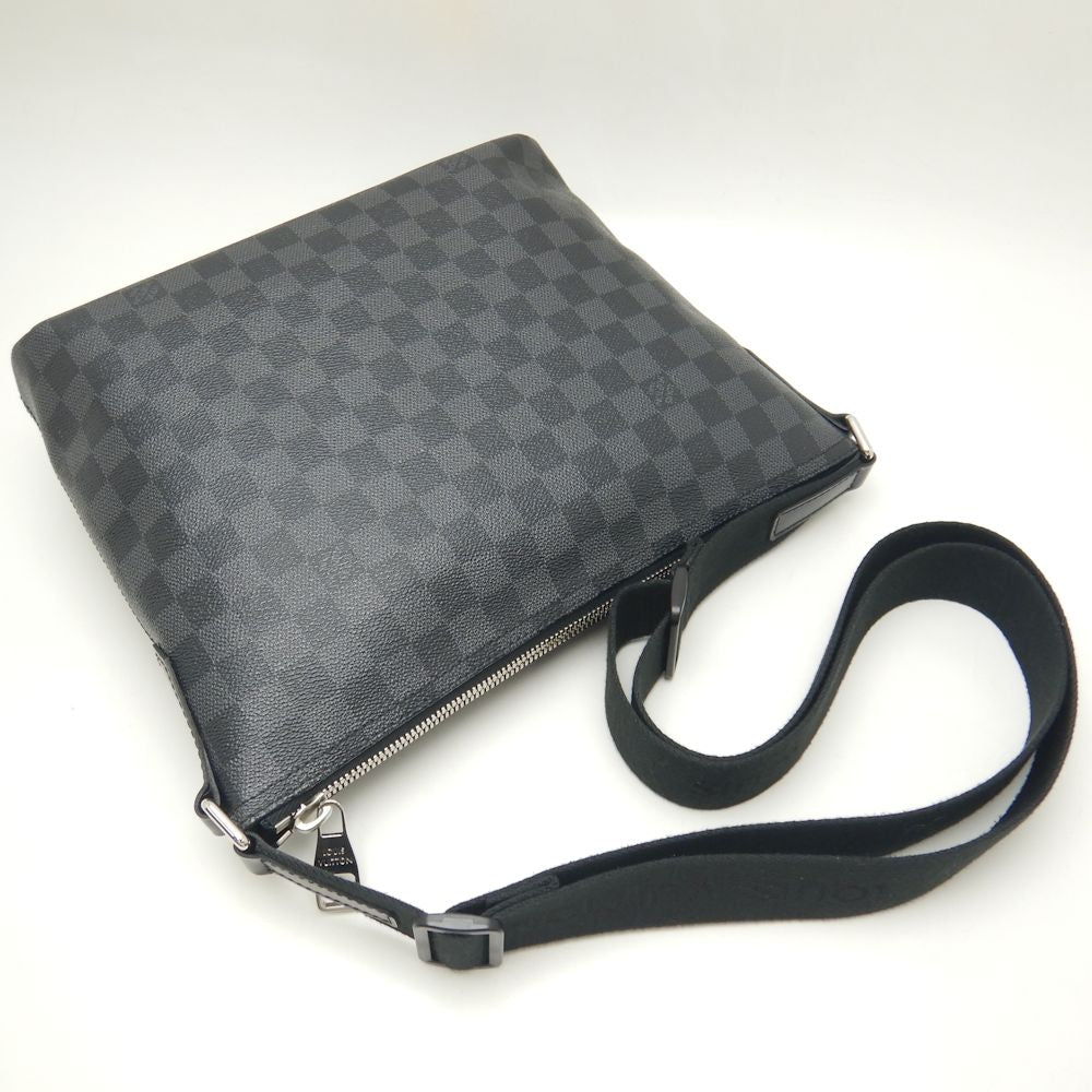 Louis Vuitton Damier Graphite Mick PM Shoulder Bag Black