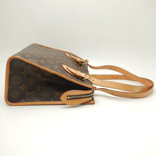 Louis Vuitton Monogram Popincourt Shoulder Bag Brown